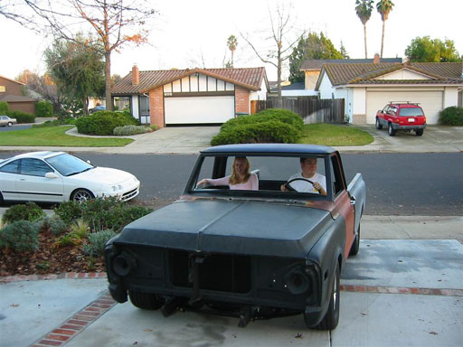 No headlights No Grill! Jimmy’s 1969 Chevy Truck
