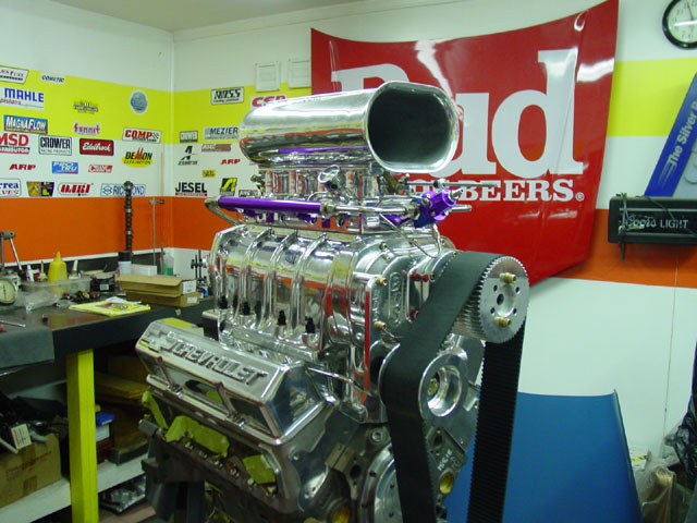 This is the engine destined for Jim's 1954 Chevy Truck