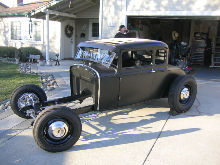 Mike's 1930 Model A Ford Coupe I caught it sitting in the driveway on