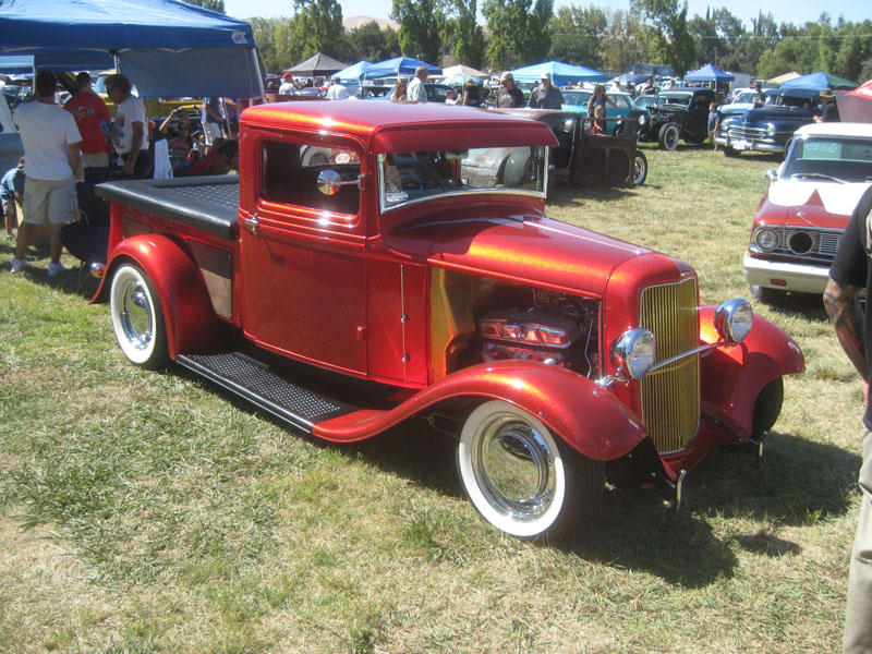 Billetproof Carshow 2012 Super Flaked 1933 Ford Pickup Hot Rod