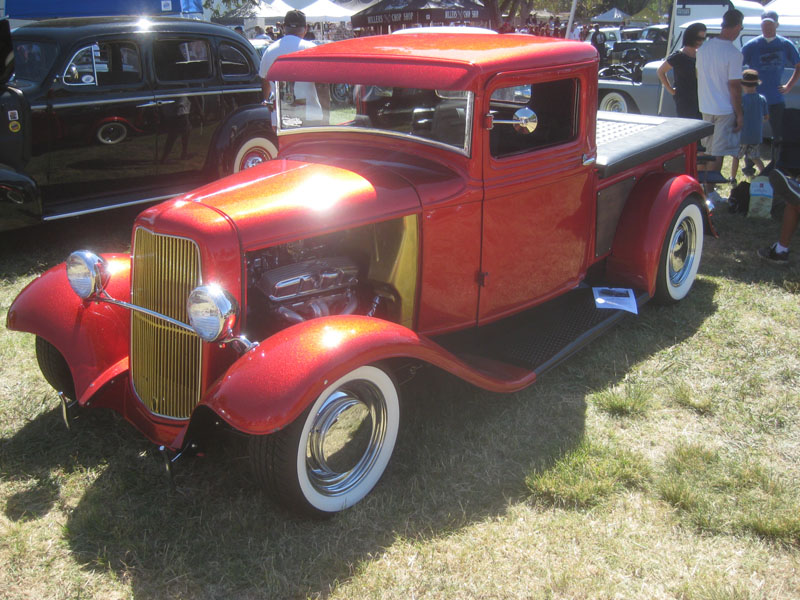 Billetproof Carshow 2012 Super Flaked 1933 Ford Pickup Hot Rod