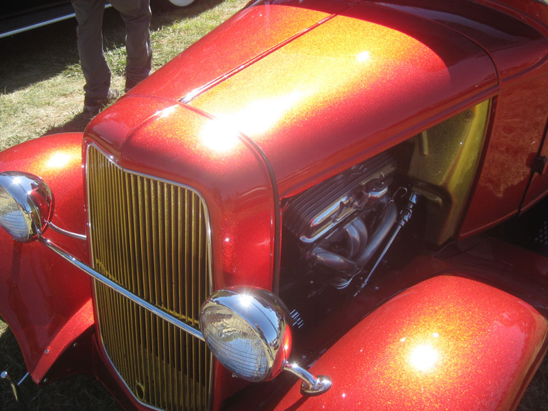 Billetproof Carshow 2012 Super Flaked 1933 Ford Pickup Hot Rod