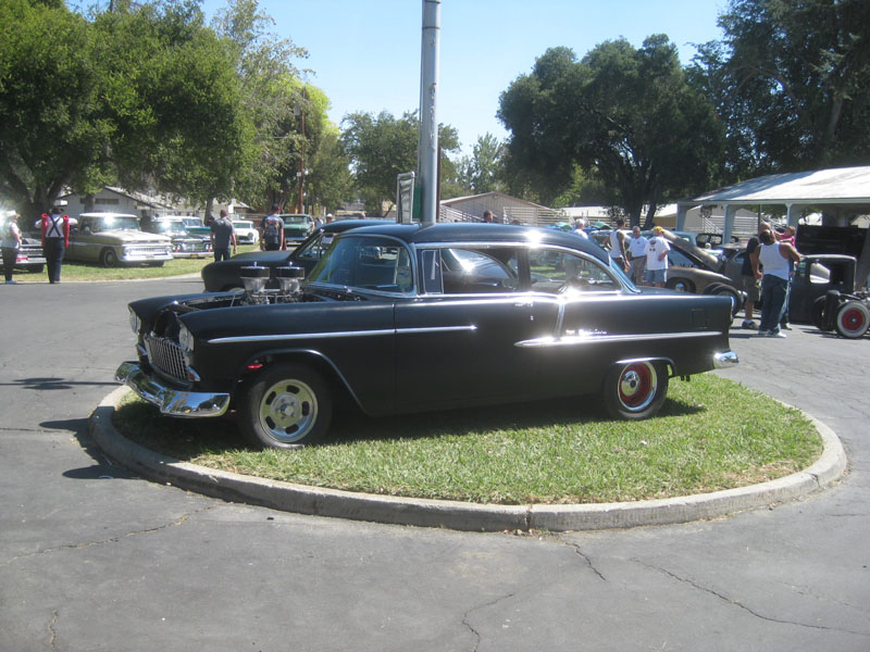 Billetproof Carshow 2012 1955 Chevy two door sedan