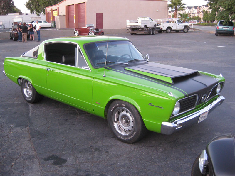 Ian's Barracuda's new clothes