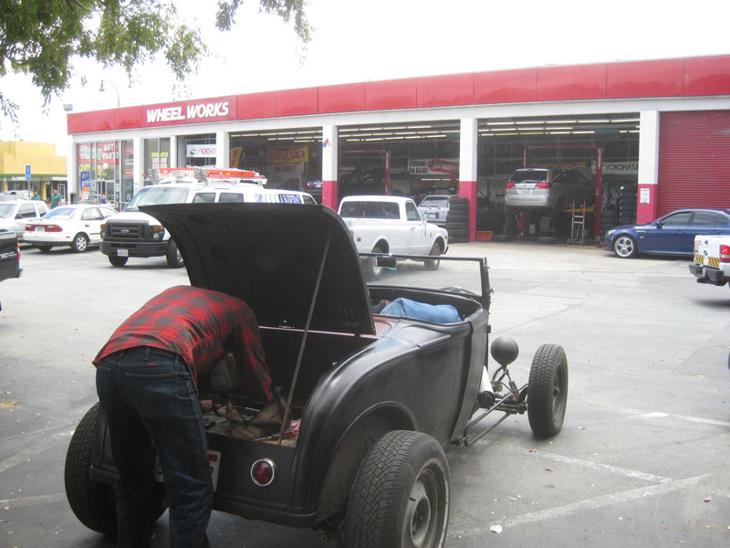 1931 Ford Model A Roadster Santa Maria West Coast Kustoms Car Show Road Trip