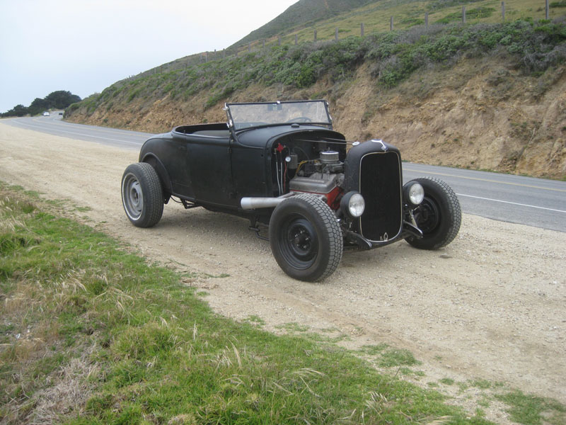 1931 Ford Model A Roadster Santa Maria West Coast Kustoms Car Show Road Trip