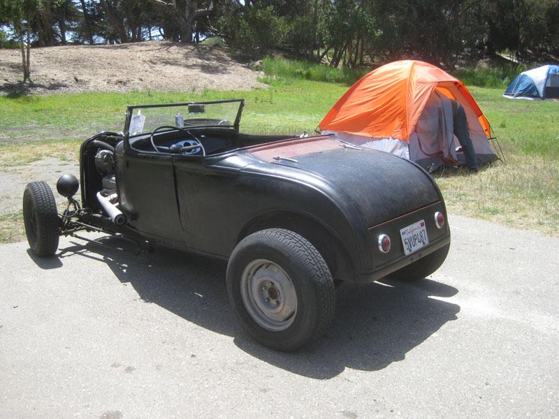 1931 Ford Model A Roadster Santa Maria West Coast Kustoms Car Show Road Trip