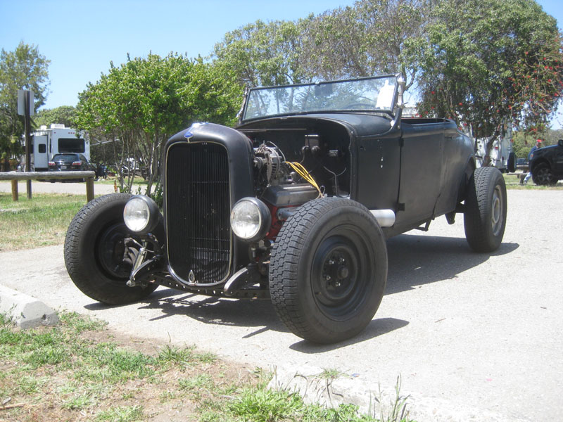 1931 Ford Model A Roadster Santa Maria West Coast Kustoms Car Show Road Trip