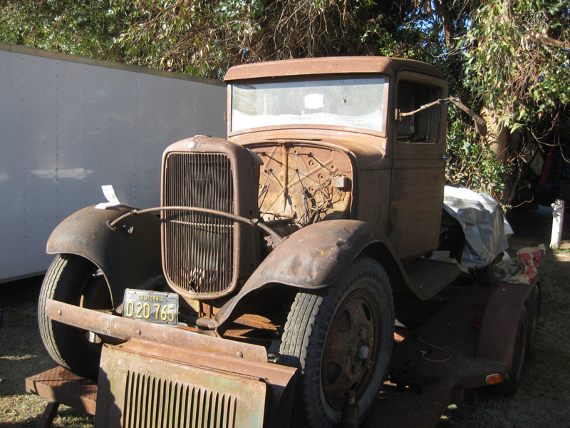 Here's a 1932 Ford truck in a different part of the swap