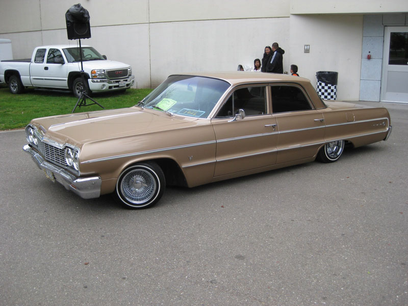 lowrider 1964 Impala sedan Stockton CA Car Show and Swap Meet