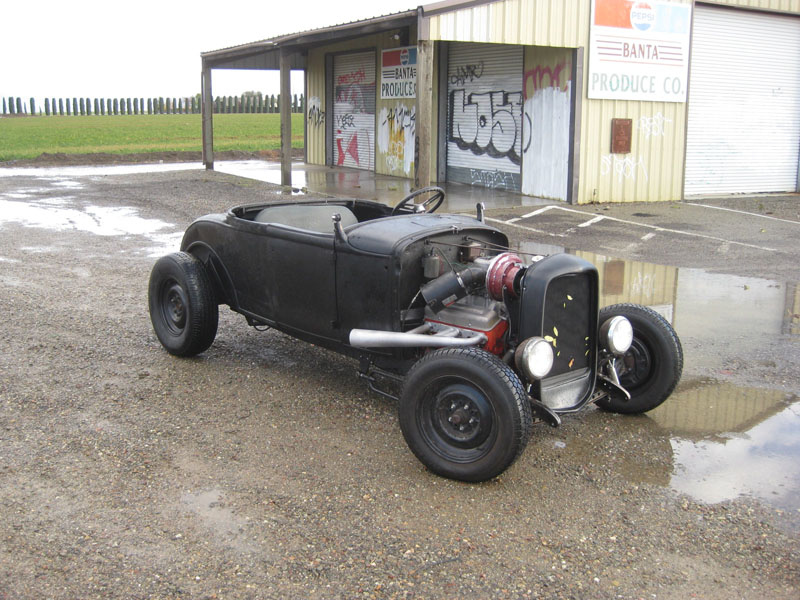 1931 Ford Model A Roadster McCulloch Supercharged