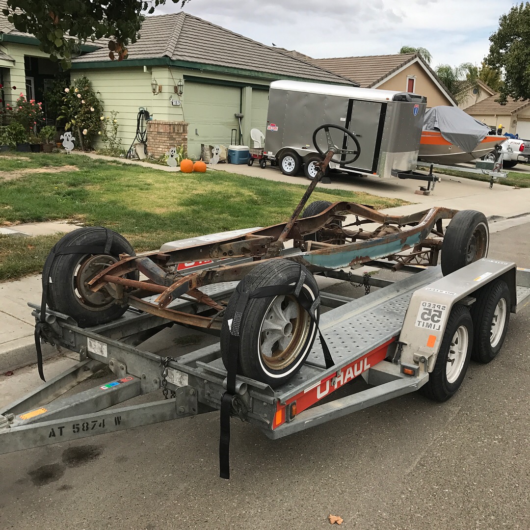 1932 Ford Hot Rod Deuce 32 Ford frame