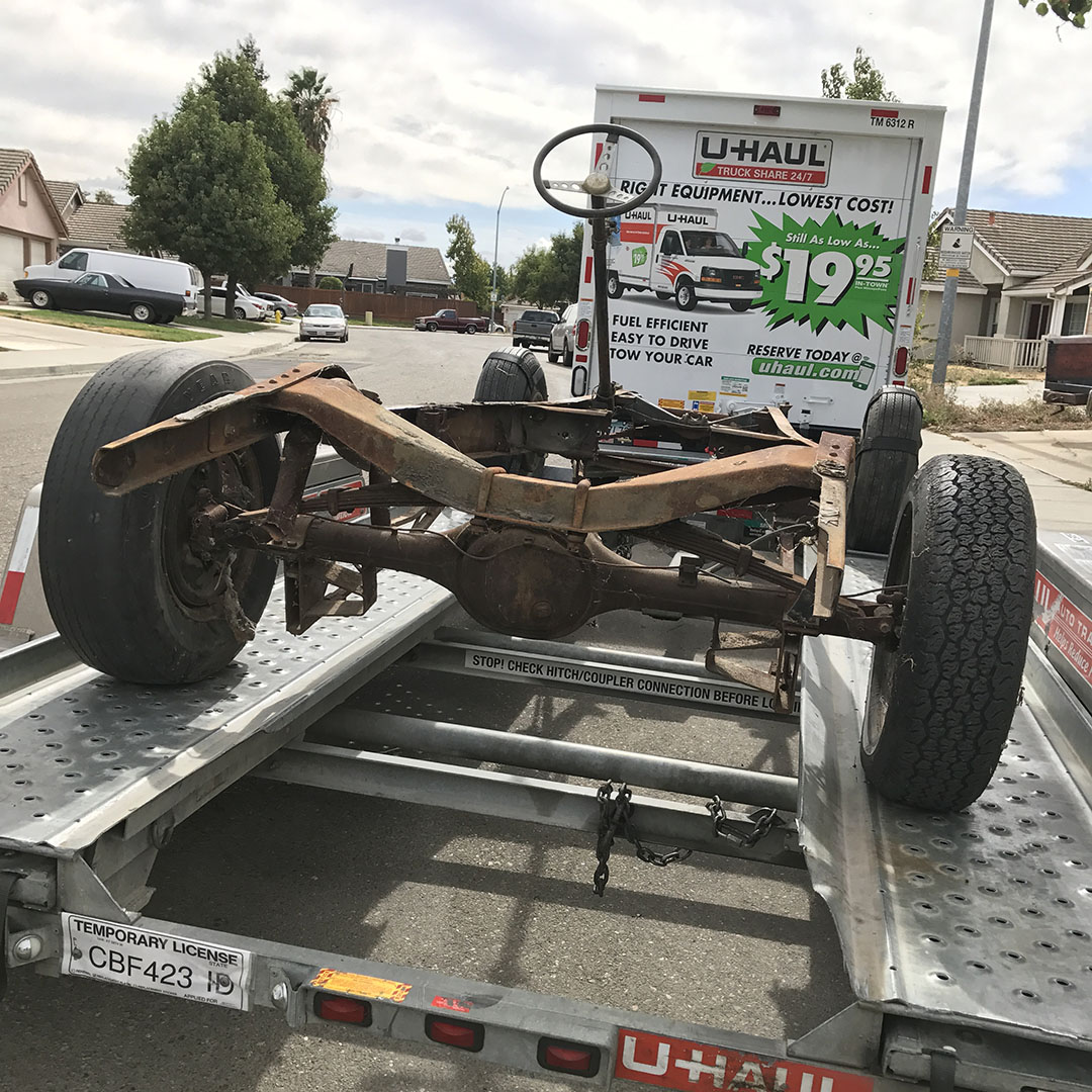 1932 Ford Hot Rod Deuce 32 Ford frame