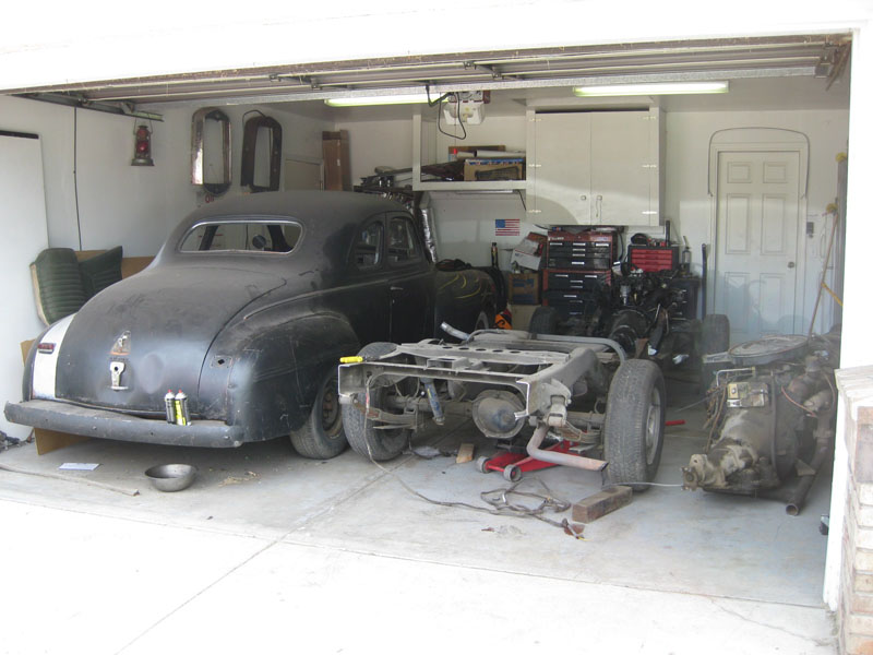 Moving Forward on the 1940 Dodge