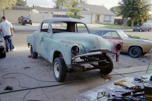 1952 Plymouth gets a solid front axle