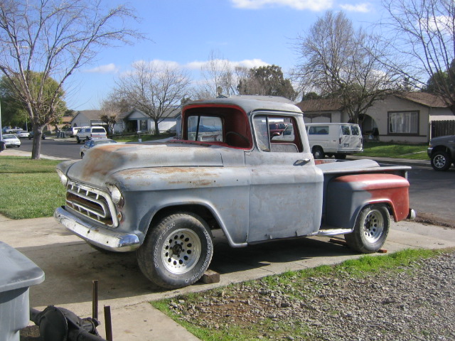 History of my 1957 Chevy 3100 Pickup Truck