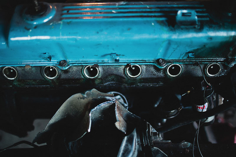 Cutting up a 1967 Plymouth Valiant Coupe
