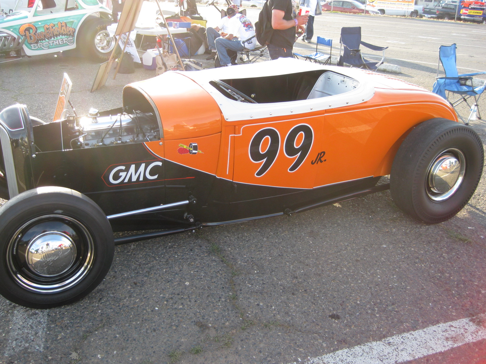 GMC inline six Hot Rod Roadster - 1929 Ford Model A Roadster