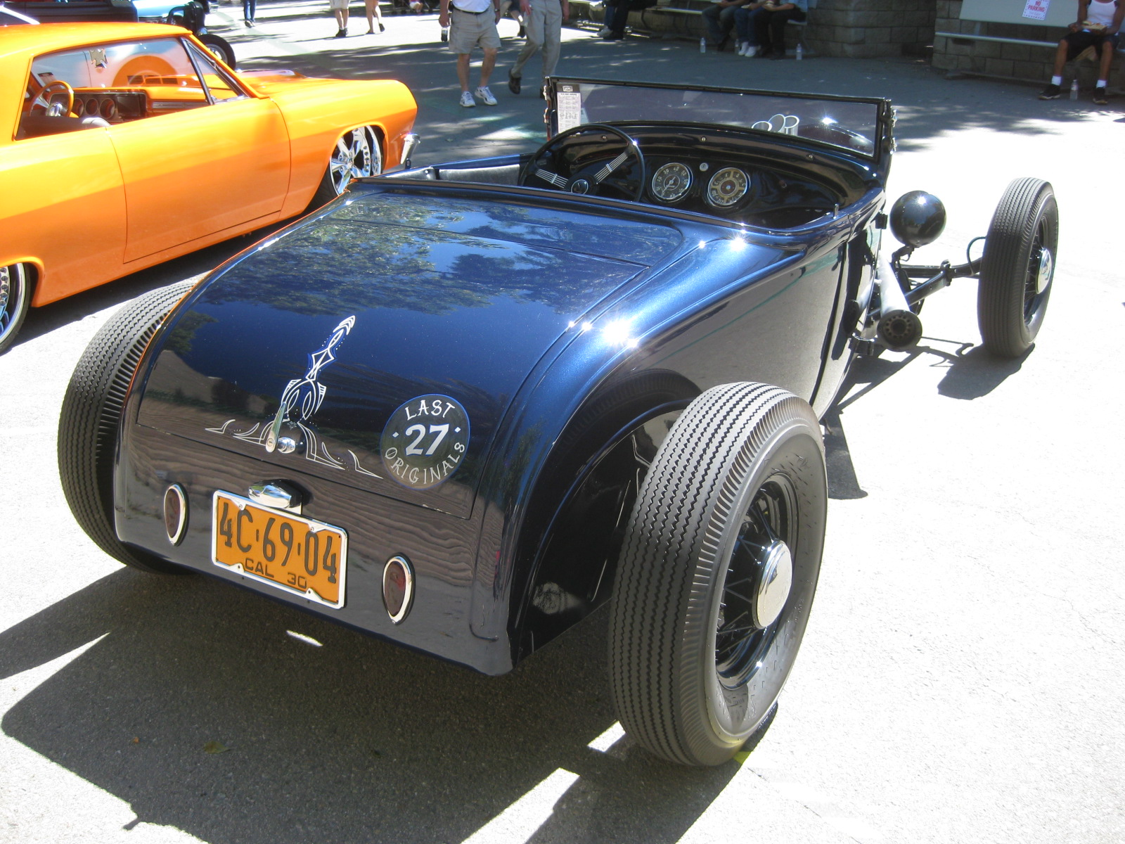 1930 ford model A roadster -  suicide blue Roadster