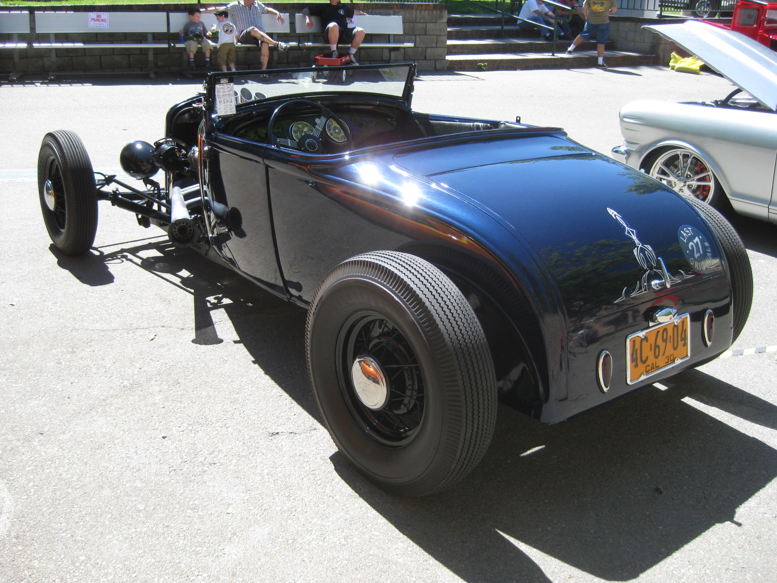 1930 ford model A roadster -  suicide blue Roadster