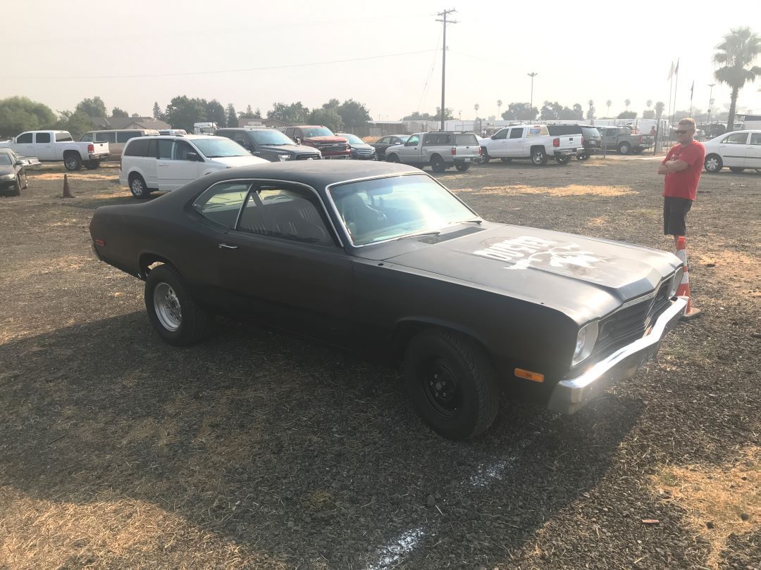 THE BLACK DEATH - MISFIT DUSTER - 1974 Plymouth Duster