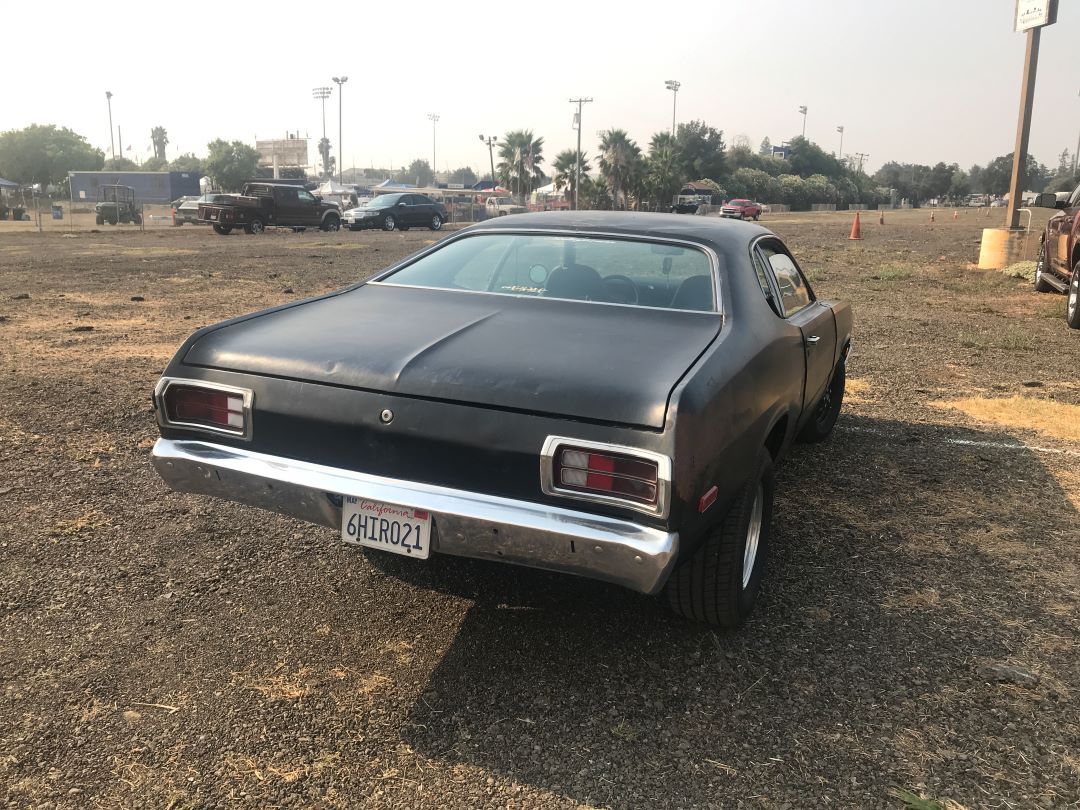 THE BLACK DEATH - MISFIT DUSTER - 1974 Plymouth Duster