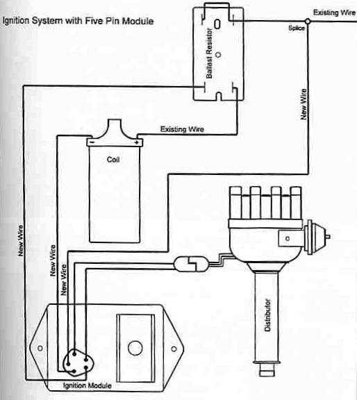 Wiring diagram for chrysler electronic ignition