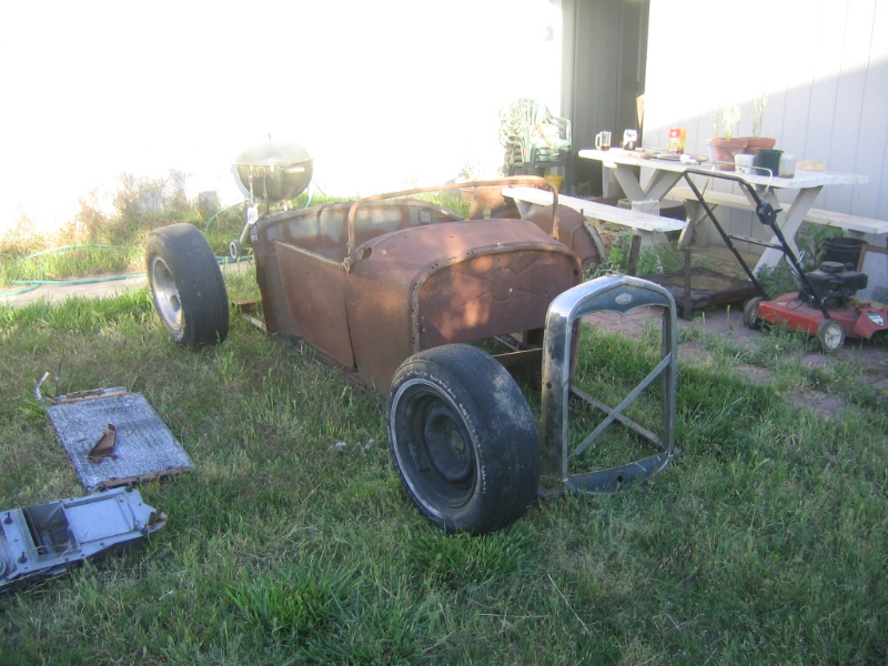 small world t-bucket dodge field find shitty old cars hot rod comes full circle