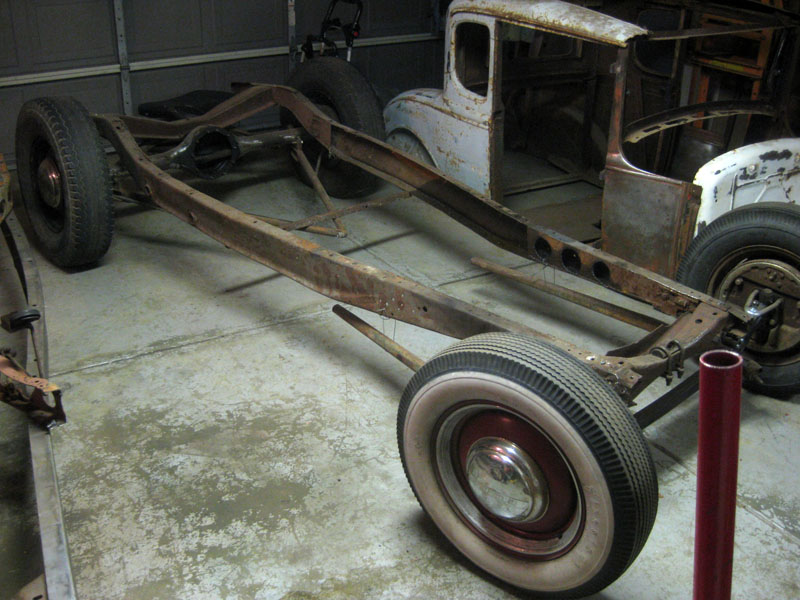 Building a 1932 ford frame #4