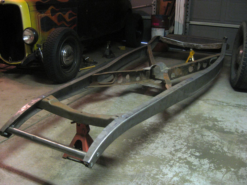 Building a 1932 ford frame #2